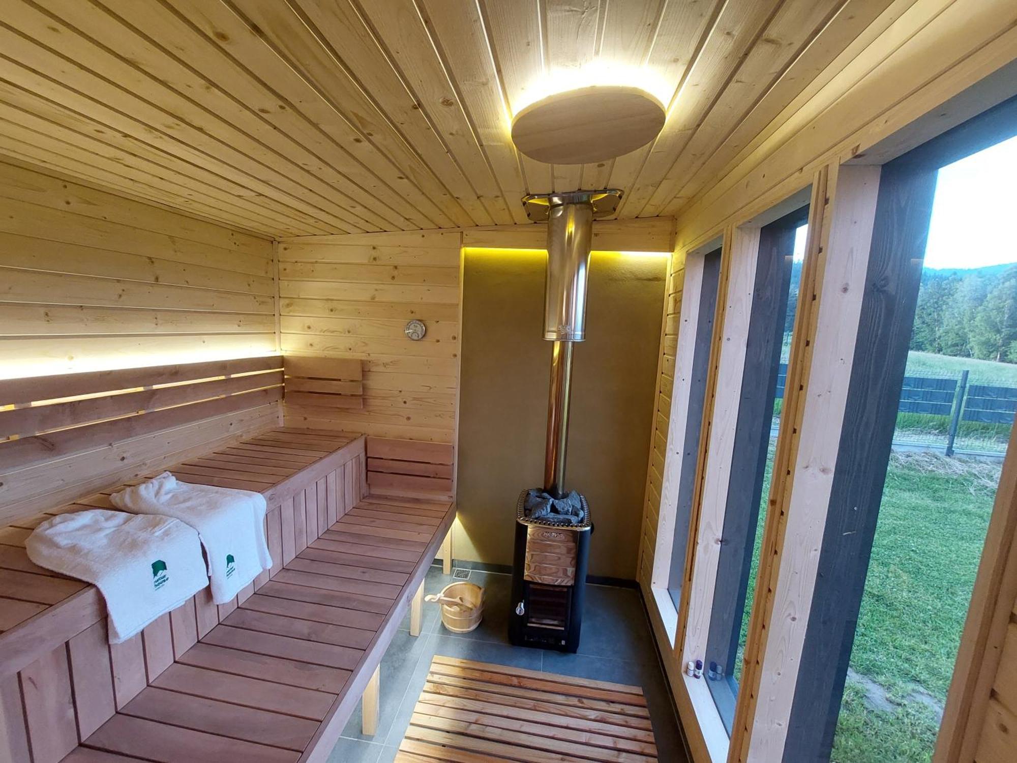 Natur House Beskidy - Dom Z Drzewa Ksiezycowego Z Sauna I Balia Jacuzzi!! Apartment Slemien Exterior photo